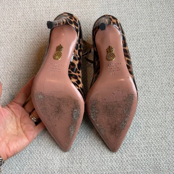 Aquazzura Leopard Print Love Affair Pumps - Picture 3 of 4